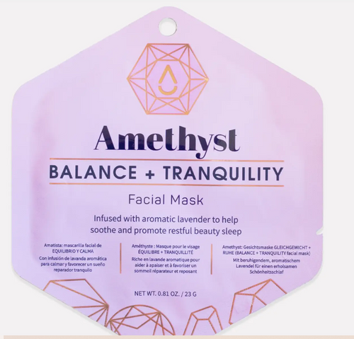 Tranquil Amethyst Inspired Face Mask