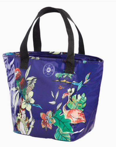 Blue Flamingo Cooler Lunch Bag