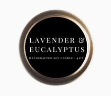 Lavender and Eucalyptus Spa Candle