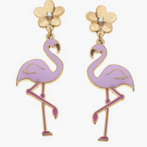 The Lovely Flamingo Earrings
