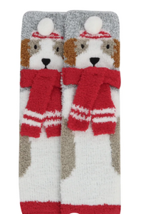 Women's Snoozies Cozy Winter Critters Socks