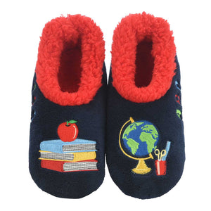 Snoozies Slippers Teachers Rule