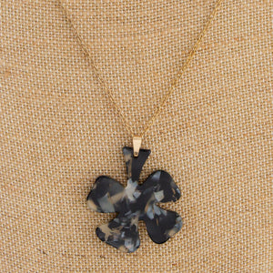 Black Clover Necklace