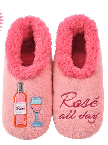 Rose' All Day Snoozies Slippers  EXTENDED SIZE ONLY