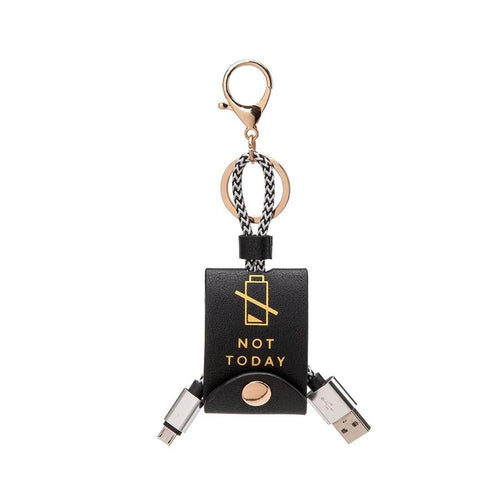 Small and Chic Phone Charger by Melie Bianco Key Chain